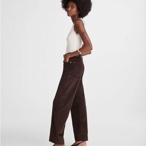 madewell the balloon pant in corduroy
